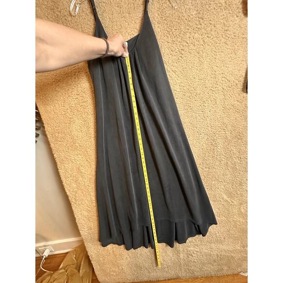 Sigrid Olsen Charcoal Modal Knit Maxi Dress Womens Sz S Coastal Beach Flowy EUC - Picture 14 of 16
